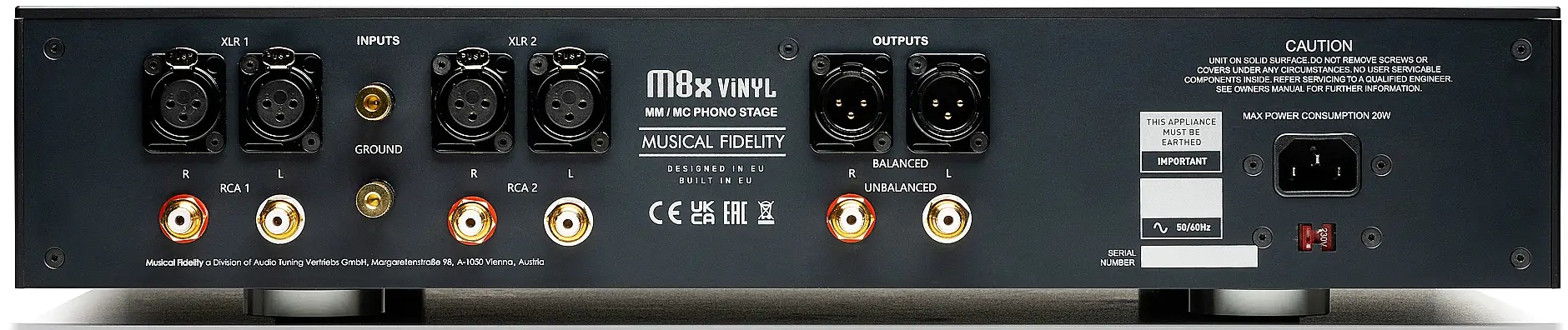 Musical Fidelity M8x Vinyl 1x2