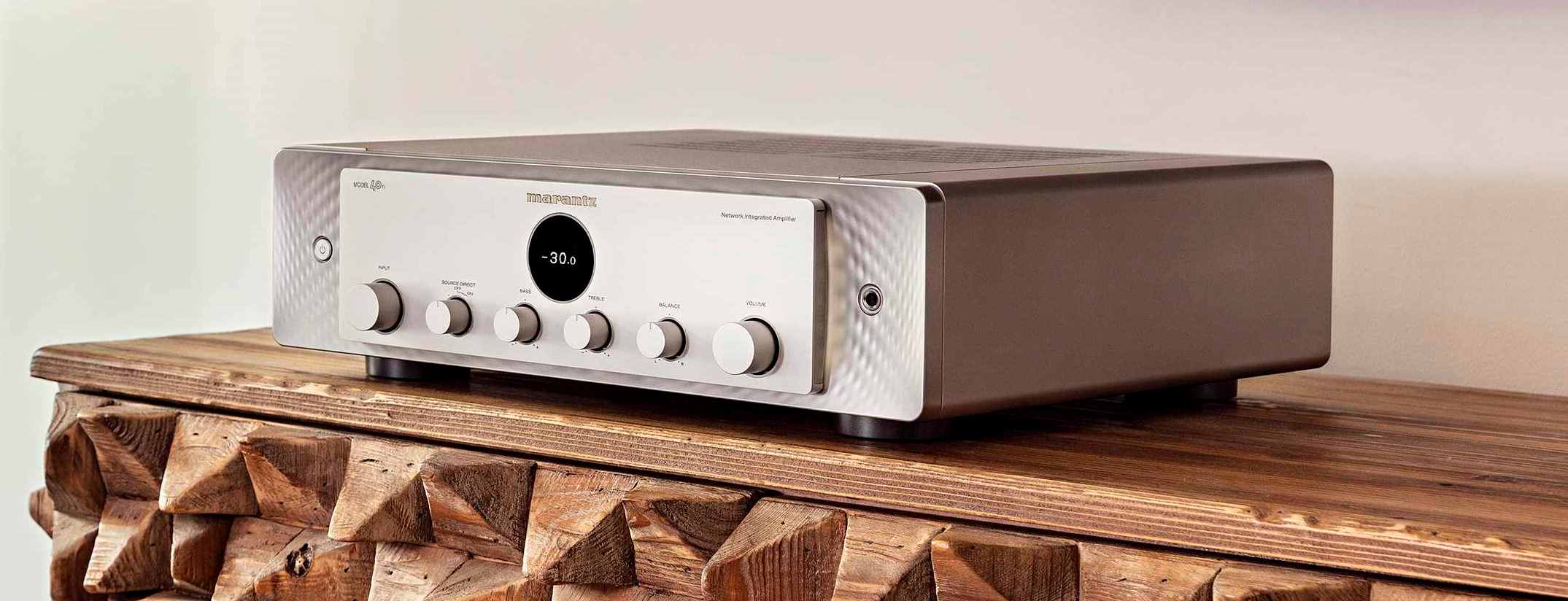 19 Marantz Perfect Partners MODEL40n Silver In situ 438