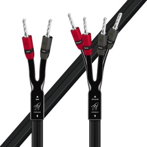 Audioquest Rocket 11 BWR (Bi-Wire) - stříbrné banánky