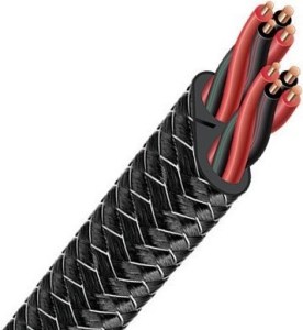 Audioquest Rocket 44 SBW (Single Bi-Wire) - zlaté banániky (3/3)