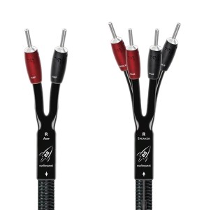 Audioquest Rocket 88 SBW (Single Bi-Wire) - strieborné banániky (3/6)