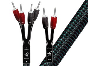 Audioquest Rocket 88 SBW (Single Bi-Wire) - strieborné banániky - 2,5m (2/6)