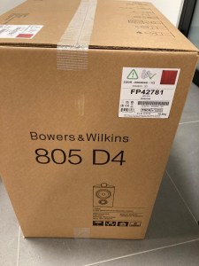 Bowers & Wilkins 805 D4 rosenut; nerozbalený pár so stojanmi - SPROSTRIEDKOVANÝ PREDAJ; bez záruky (2/17)