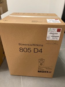 Bowers & Wilkins 805 D4 rosenut; nerozbalený pár so stojanmi - SPROSTRIEDKOVANÝ PREDAJ; bez záruky (3/17)