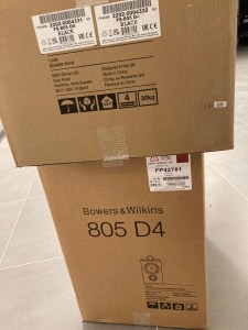 Bowers & Wilkins 805 D4 rosenut; nerozbalený pár so stojanmi - SPROSTRIEDKOVANÝ PREDAJ; bez záruky (4/17)