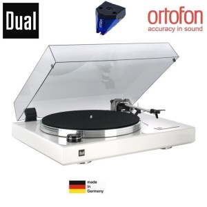 DUAL CS 600 High Gloss White Special Edition + Ortofón 2M Blue