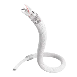 InAkustik USB-2405 AIR Pure Silver USB A na USB B; celostříbrné vodiče a kontakty s vrstvou rhodia (2/6)