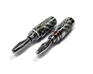 Nakamichi - Banana Plugs N04073 - z čistej medi a kontakty z ródia (pár) (4/7)