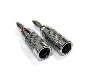 Nakamichi - Banana Plugs N04073 - z čistej medi a kontakty z ródia (pár) (7/7)