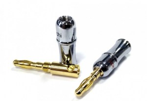 Nakamichi Banana Plugs N6556LE s 24K pozlátením (pár) (2/3)