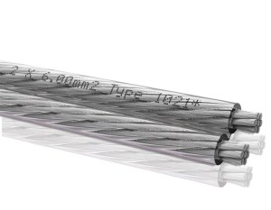 Oehlbach Silverline LS (průřez 2x6mm²) - každé vlákno postříbřeno; německá výroba