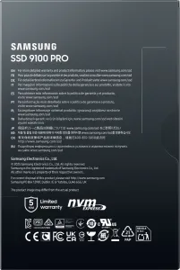Samsung 9100 PRO 8TB; nový nepoužívaný kus; + záruka do 1. dubna 2031 (5/5)