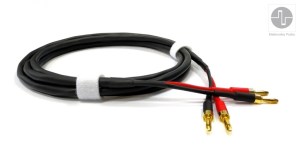 ELEKTRONIKA PRAHA - SPEAKER CABLE EP 31 s banánikmi s 24K pozlátením a vodičom z OFC medi (2,5m) (4/6)