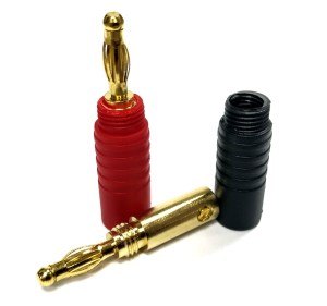 Nakamichi - Banana Plugs N0532 s 24K zlacením (pár)