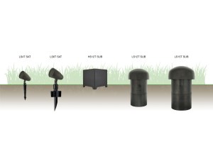 Sonancia LS6T SAT/LS12T SUB - 6.1 SYSTÉM W/ SONAMP DSP 2-750 MKII; odolnosť proti dažďu a teplotám; IP66 (set) (12/12)
