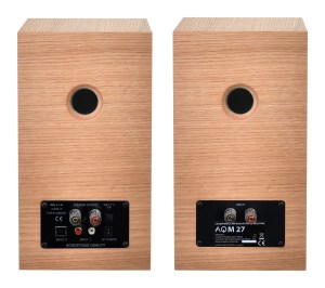 AQ M27 aktívny reproduktorový systém s Bluetooth - dub (4/12)