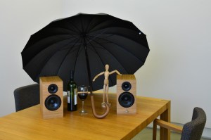 AQ M27 aktívny reproduktorový systém s Bluetooth - dub (12/12)