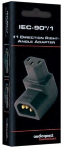 Audioquest IEC adaptér-90/1 (uhlový adaptér s vodičmi z prémiovej medi) (2/2)
