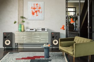 JBL CD350 - CD přehrávač s USB, stříbrný + dřevěné bočnice (13/16)