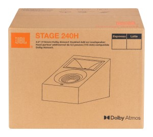 JBL STAGE 240H - 2-pásmové Dolby Atmos modulové reprosústavy, 4,5" - biela (25/26)